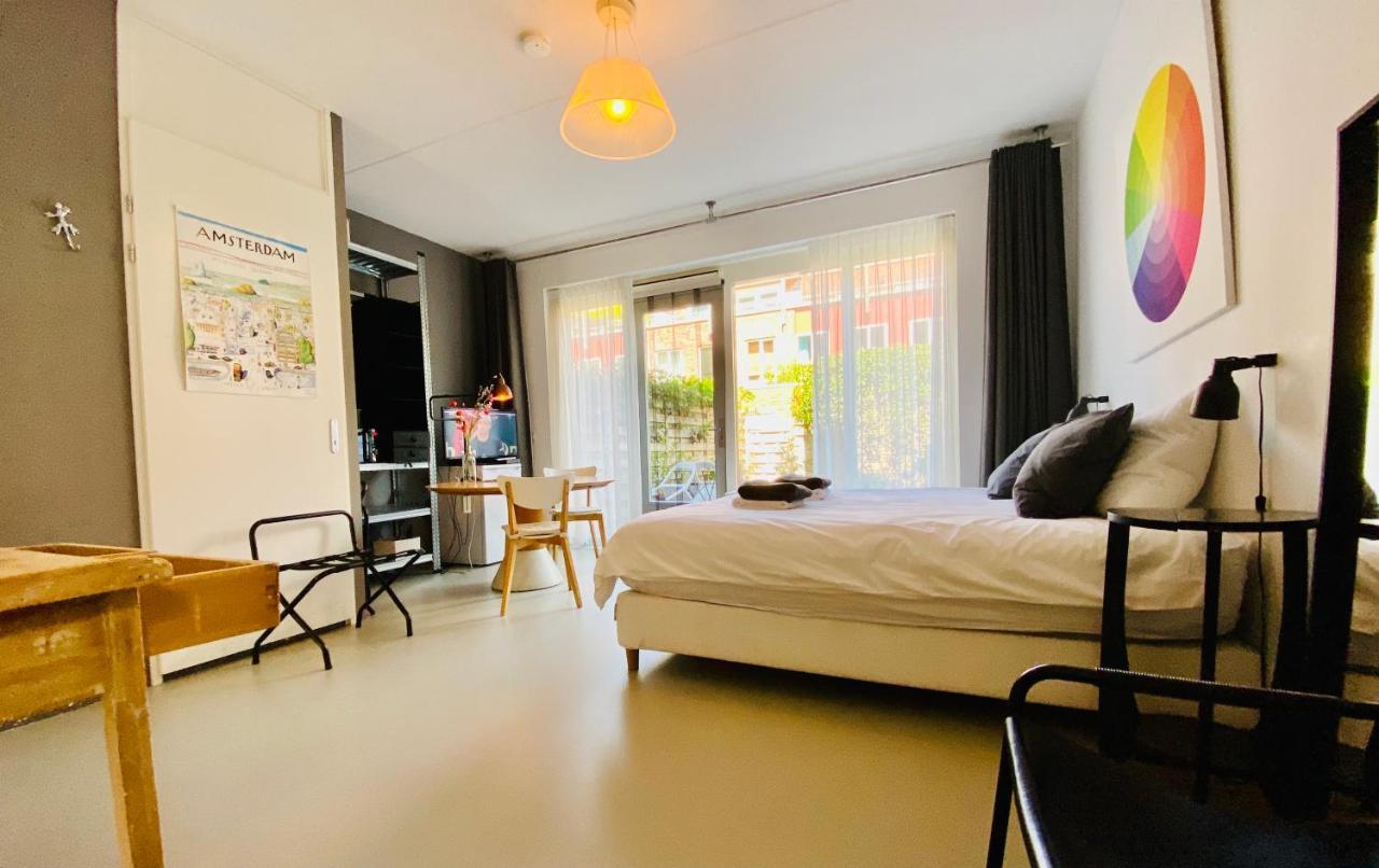 Comfortable Private Garden Room Amsterdam Exterior foto